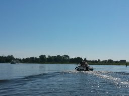Unsere erste Bootsfahrt 2018 Dove Elbe